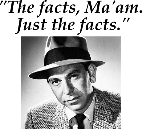 Image result for just the facts ma'am''' gifs